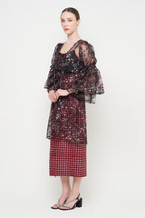 Andari Kebaya Top in Black