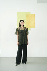 Bailey Top in Dark Green