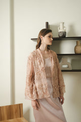 Azura Outer Top in Rosegold