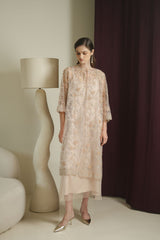 Ruella Dress in Nude
