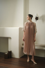 Lyanna Dress in Rosegold