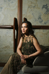 Wynona Dress in Olive