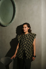 Ratih Top in Emerald Green