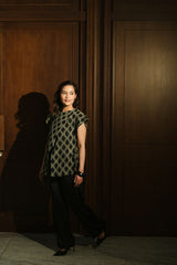 Ratih Top in Emerald Green