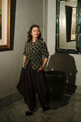 Lantari Kebaya Top in Emerald Green