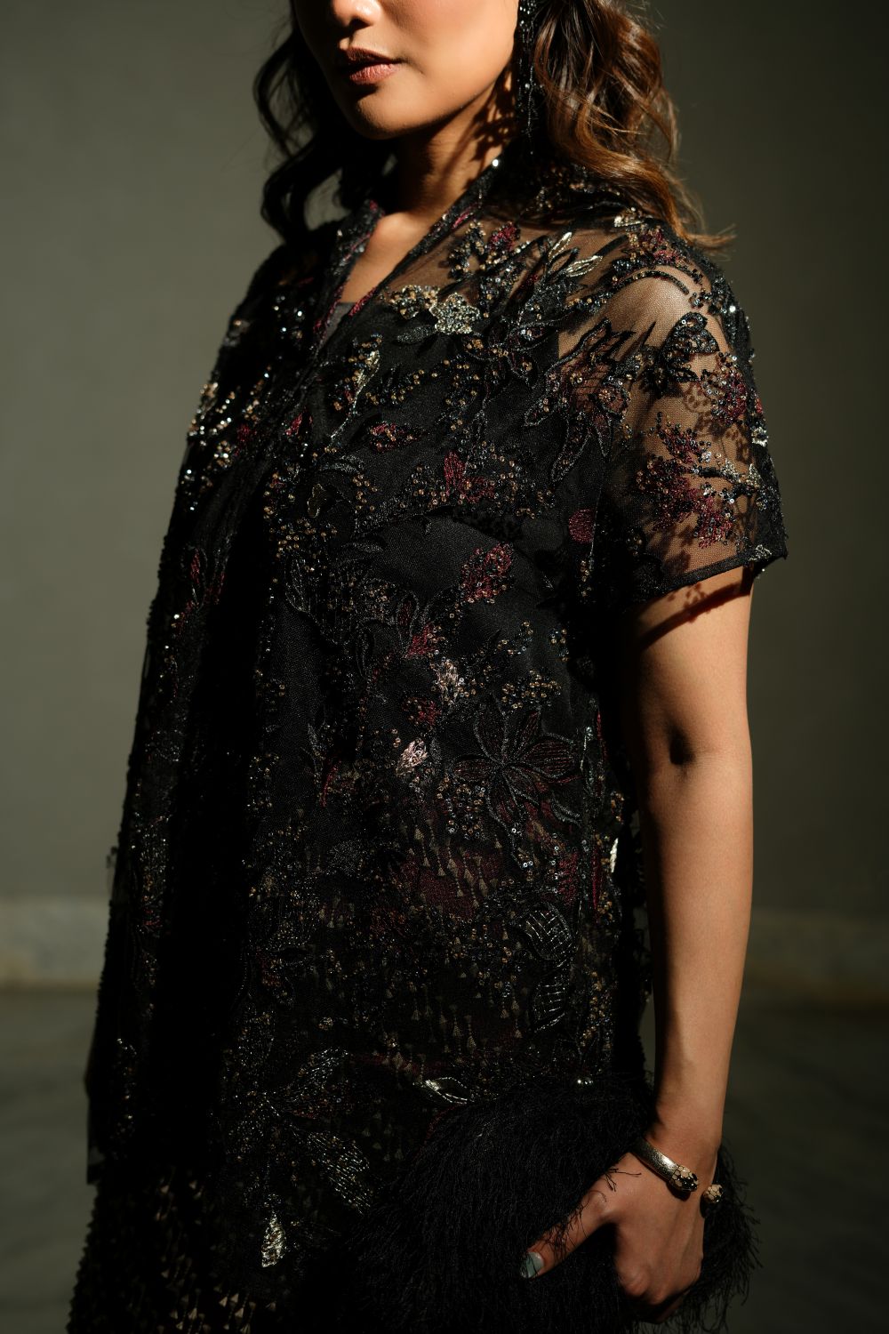 Risha Top in Black