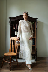 Gia Long Tunic Top in Nude Olive