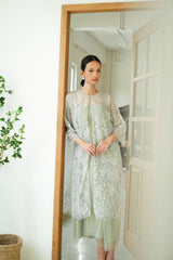 Aarunya Dress in Sage