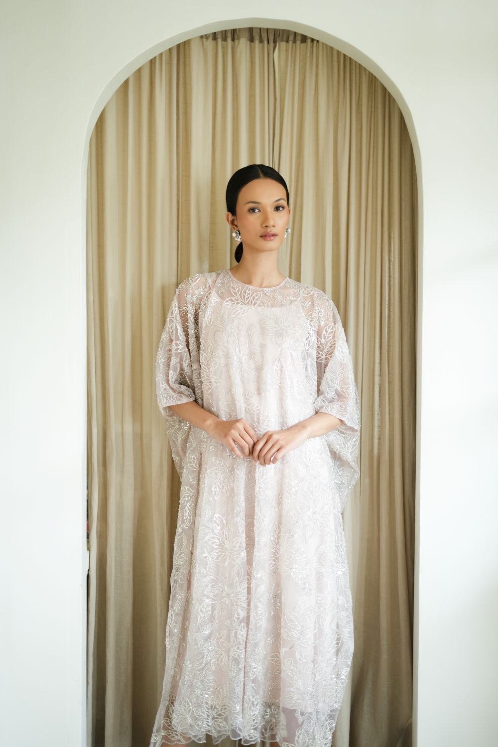 Lavanya Dress in Baby Pink