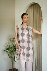 Paulina Outer Top in Choco