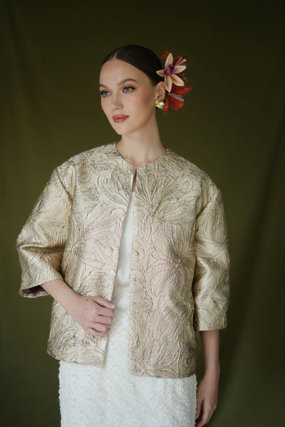 Klaira Outer Top in Bronze