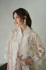 Lalika Outer Top in Ivory Pink