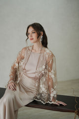Aliva Outer Top in Nude