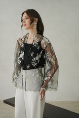 Aliva Outer Top in Black
