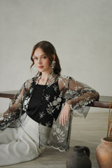 Aliva Outer Top in Black