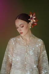 Rehana Kebaya Top in Gold
