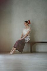 Kevia Top in White