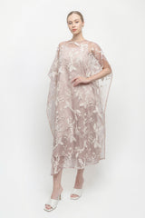 Agnia Dress in Blush Pink