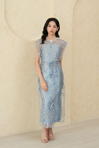 Daisy Dress in Ice Blue