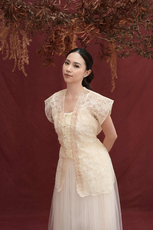 Pola Top in Bone
