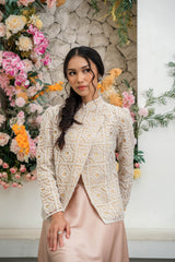 Poetry Top in Ivory