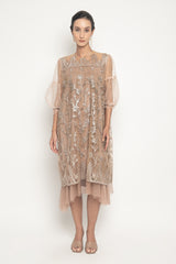 Fuku Dress in Bronze