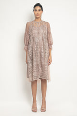 Kimi Dress in Nude Blush