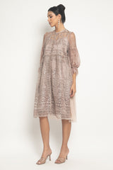 Kimi Dress in Nude Blush