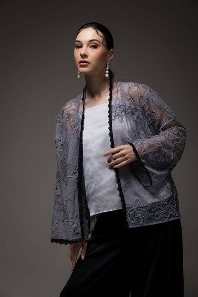 Reva Outer Top in Grey