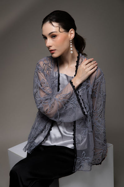 Reva Outer Top in Grey