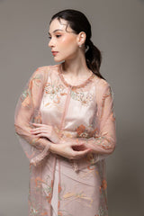Shaila Dress in Nude Peach