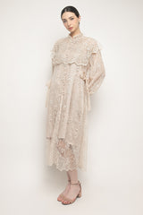 Aluna Vest Dress in Cream