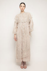 Aluna Vest Dress in Cream