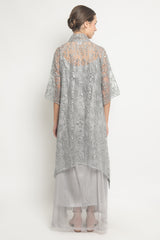Aswari Dress in Light Grey