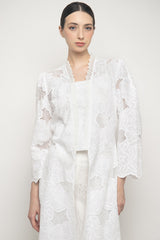 Dahlia Top in White