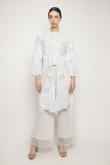 Dahlia Top in White