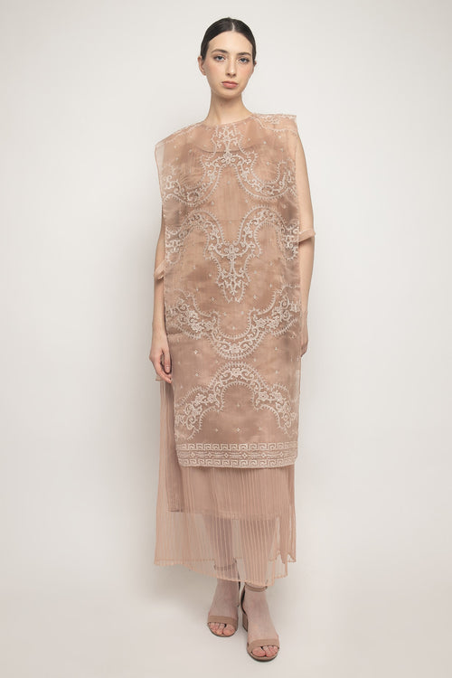 Kartika Dress in Peach