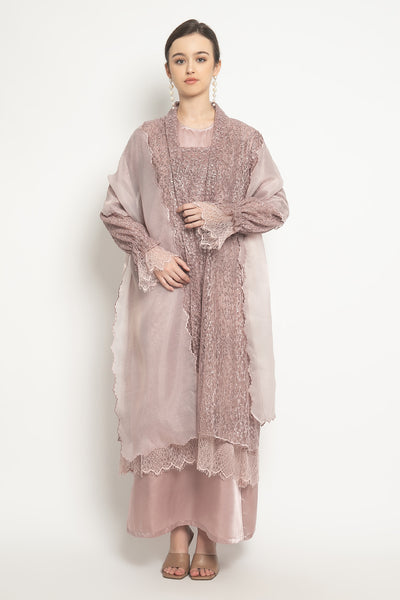 Kartini Dress in Light Rose