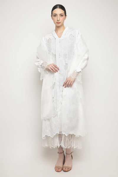 Malika Dress in White