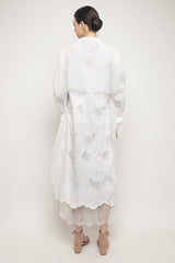 Malika Dress in White