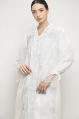 Malika Dress in White