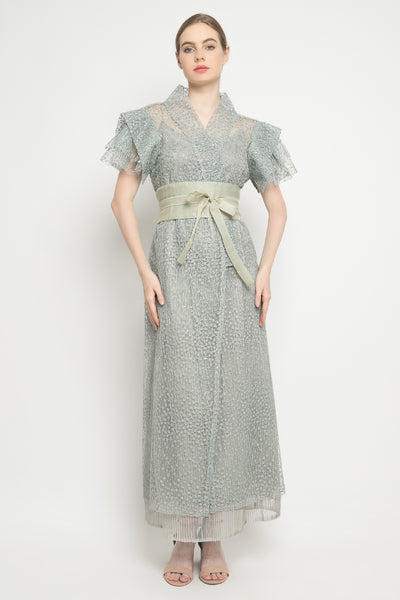 Naoki Obi Dress in Sage