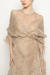 New Zenya Dress in Champagne