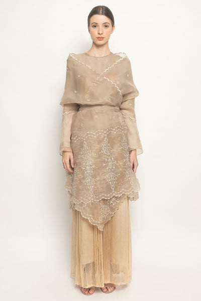 New Zenya Dress in Champagne