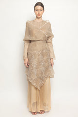 New Zenya Dress in Champagne
