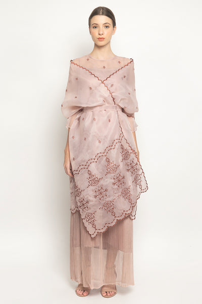 New Zenya Dress in Light Rose