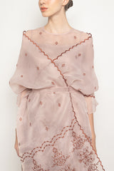 New Zenya Dress in Light Rose