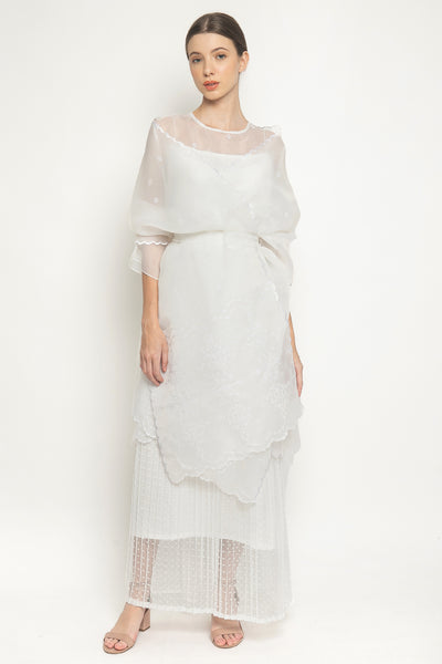 New Zenya Dress in White