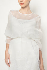 New Zenya Dress in White