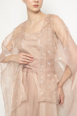 Pou Dress in Nude Peach